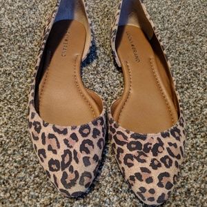 Lucky Brand Leopard Print Flats